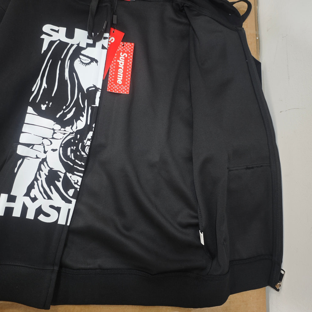 Supreme × HYSTERIC GLAMOUR サーマル裏地 ジップアップパーカー