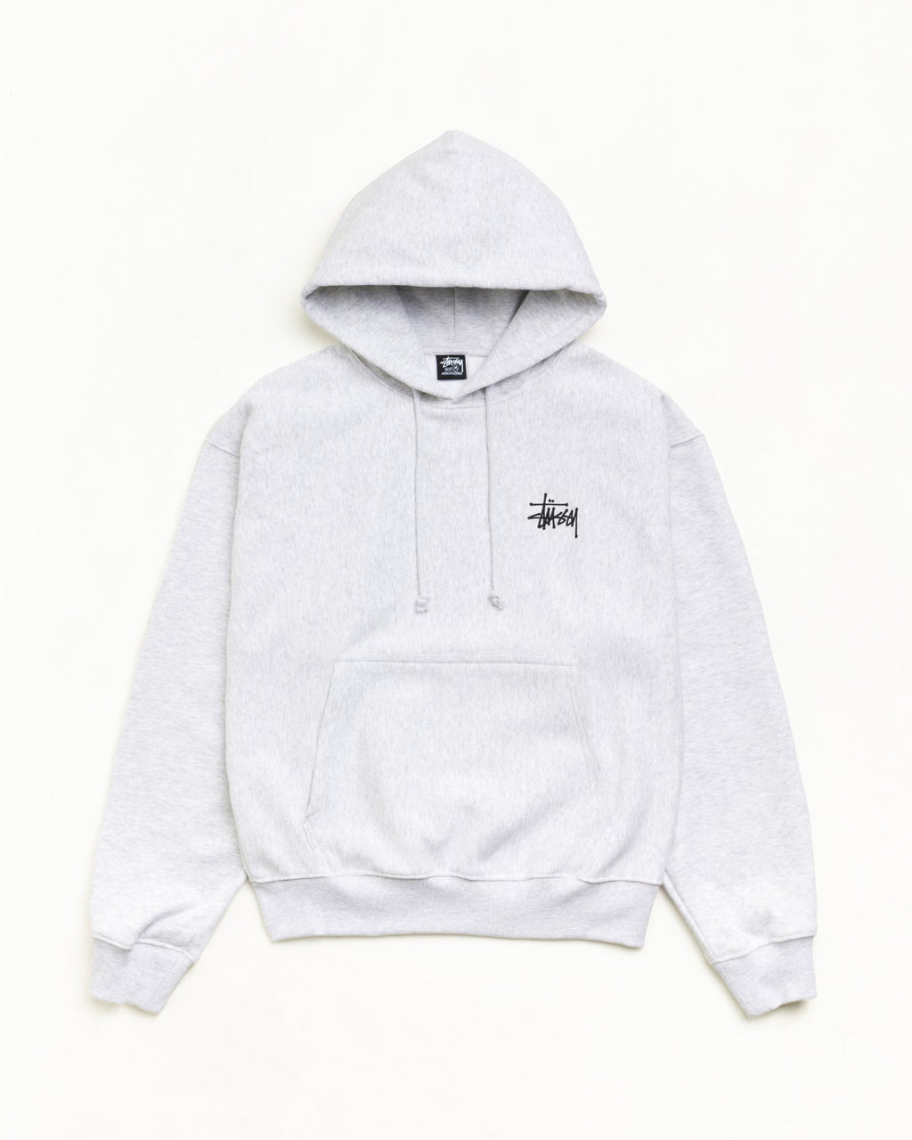 Stussy BASIC STÜSSY HOODIEステューシー  シンプルな無地フード付きスウェット 男女兼用 レディース メンズ