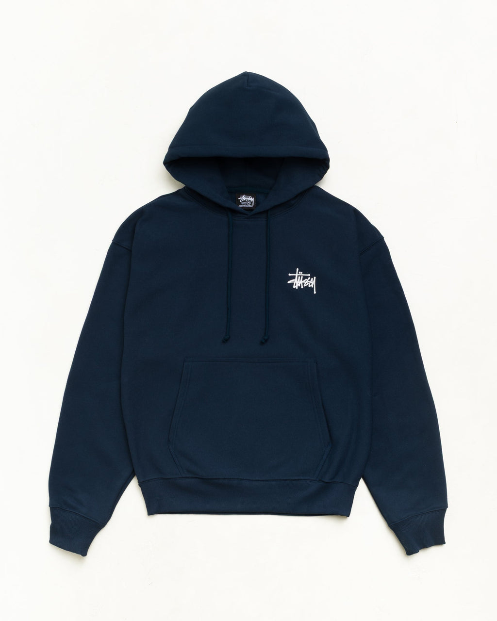 Stussy BASIC STÜSSY HOODIEステューシー  シンプルな無地フード付きスウェット 男女兼用 レディース メンズ