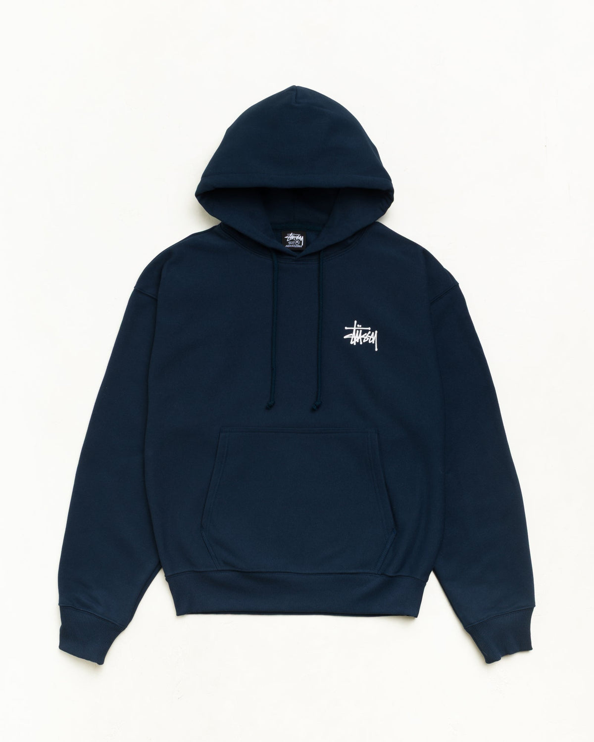 Stussy BASIC STÜSSY HOODIEステューシー  シンプルな無地フード付きスウェット 男女兼用 レディース メンズ