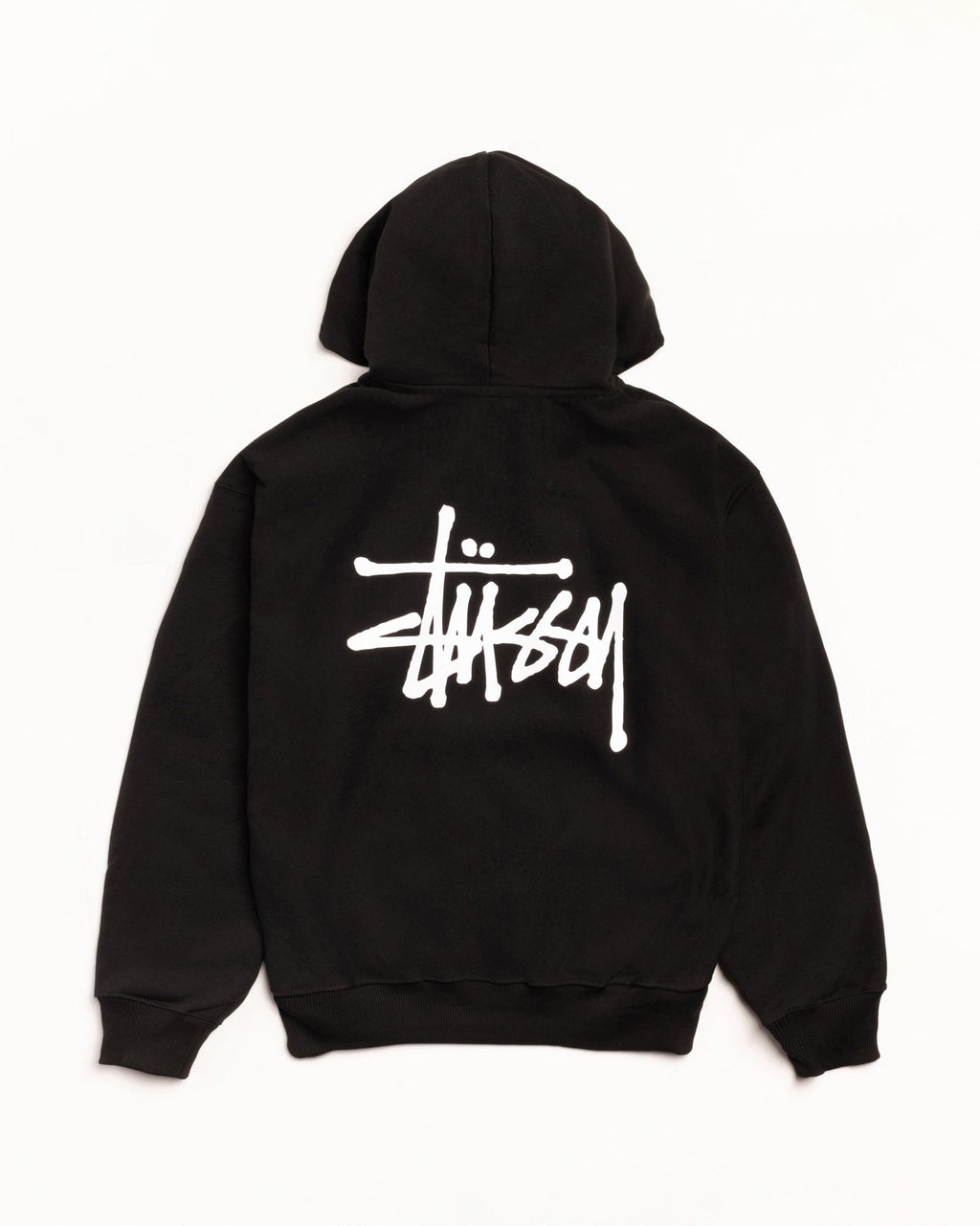 Stussy BASIC STÜSSY HOODIEステューシー  シンプルな無地フード付きスウェット 男女兼用 レディース メンズ