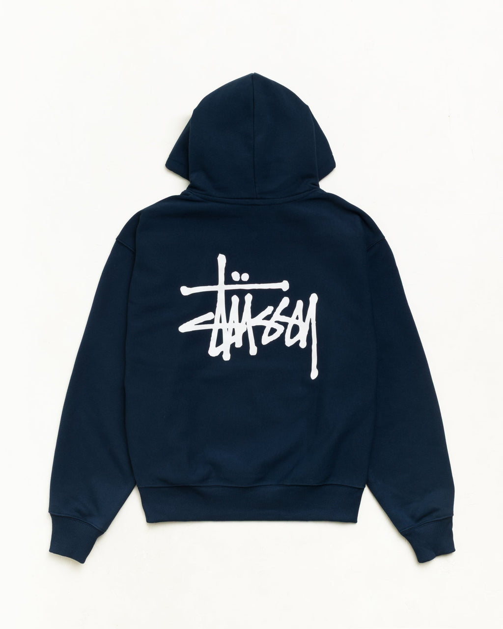 Stussy BASIC STÜSSY HOODIEステューシー  シンプルな無地フード付きスウェット 男女兼用 レディース メンズ
