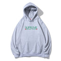 Supreme グリーンロゴ スウェットパーカー