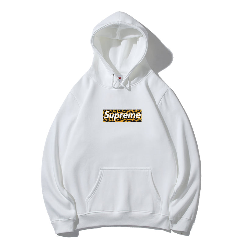 Supreme ゴールドカラーロゴ スウェットパーカー