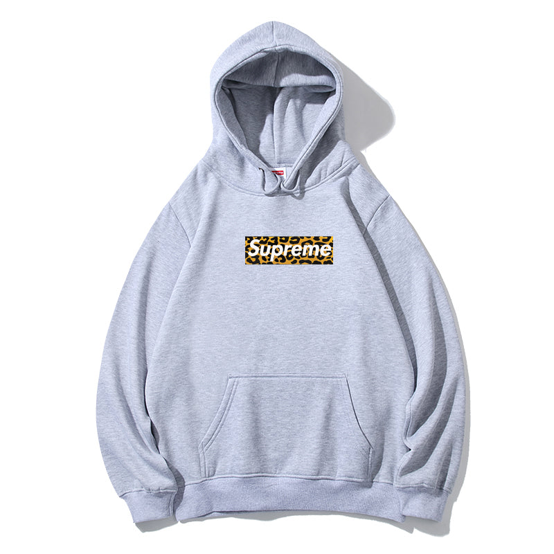 Supreme ゴールドカラーロゴ スウェットパーカー