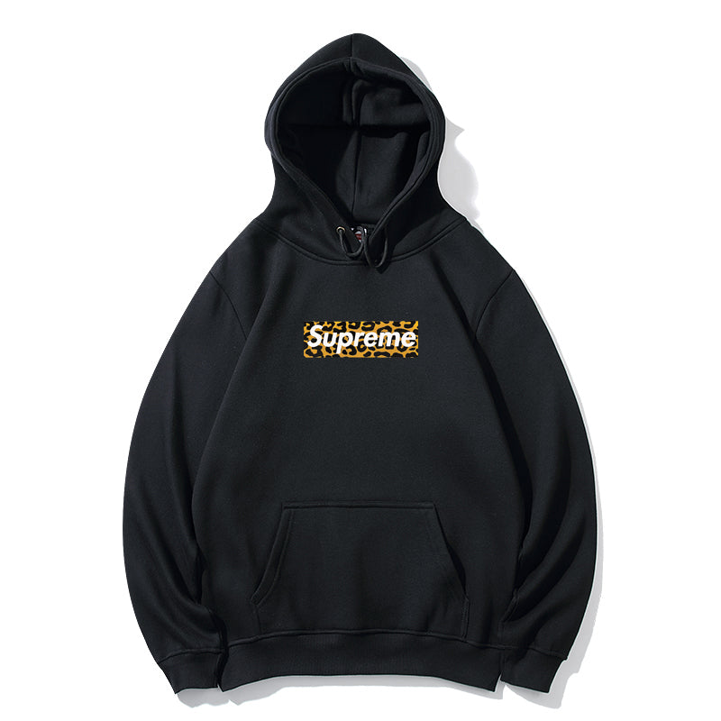 Supreme ゴールドカラーロゴ スウェットパーカー