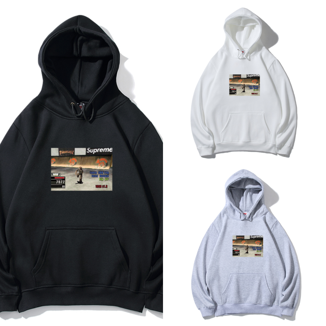 Supreme コラージュプリント スウェットパーカー