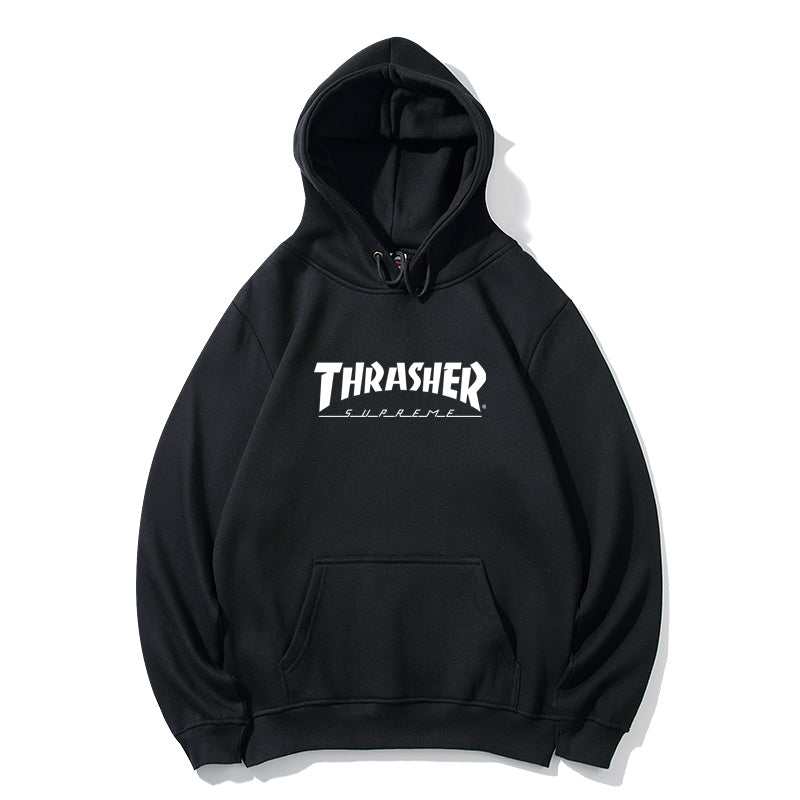 Supreme THRASHER ロゴプリントパーカー