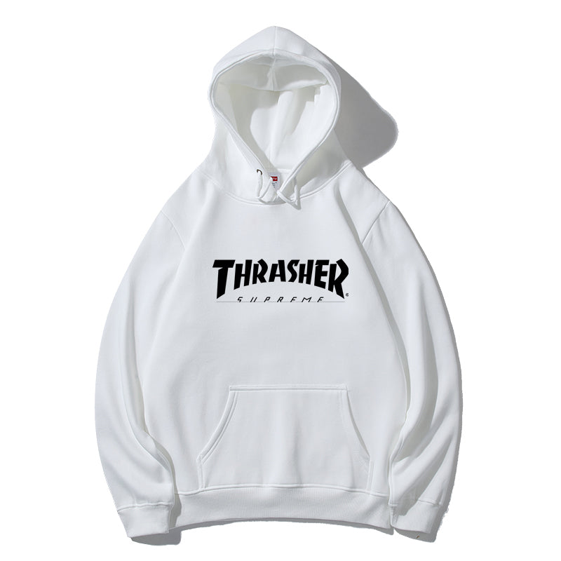 Supreme THRASHER ロゴプリントパーカー