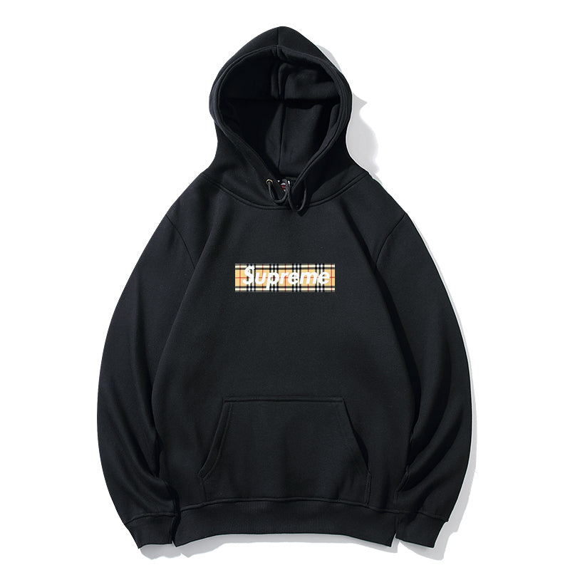 Supreme ゴールドカラー ボックスロゴ スウェットパーカー