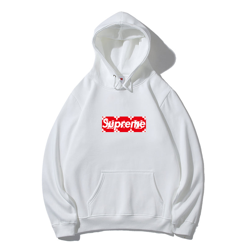 Supreme ボックスロゴ グラフィック スウェットパーカー