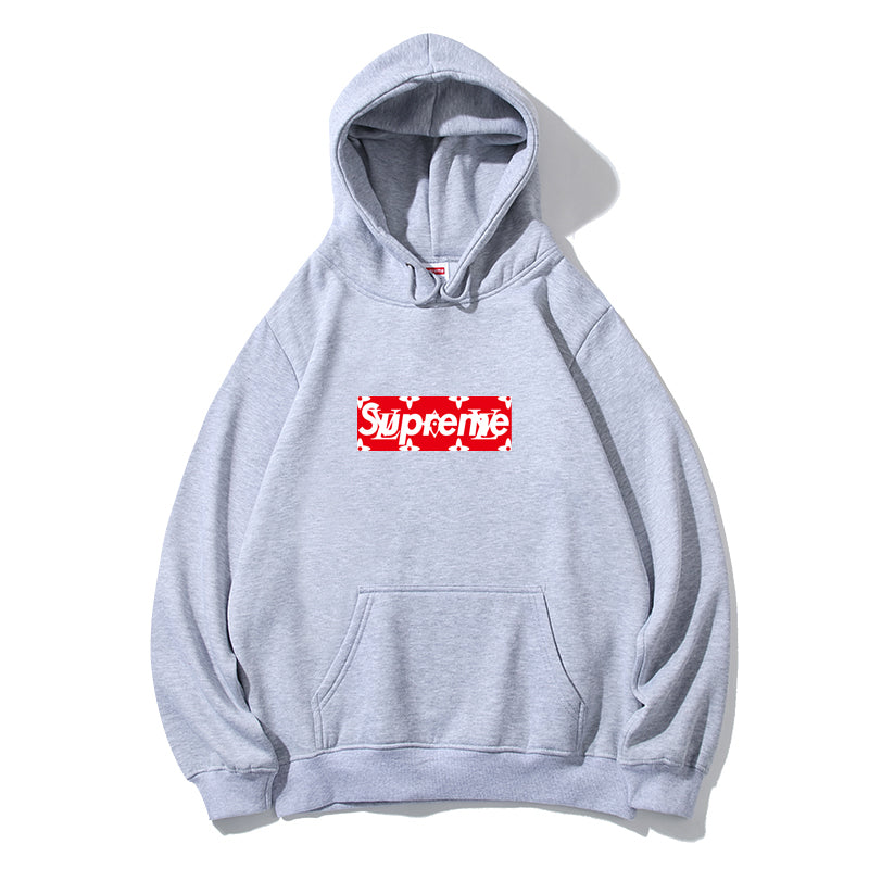 Supreme ボックスロゴ グラフィック スウェットパーカー