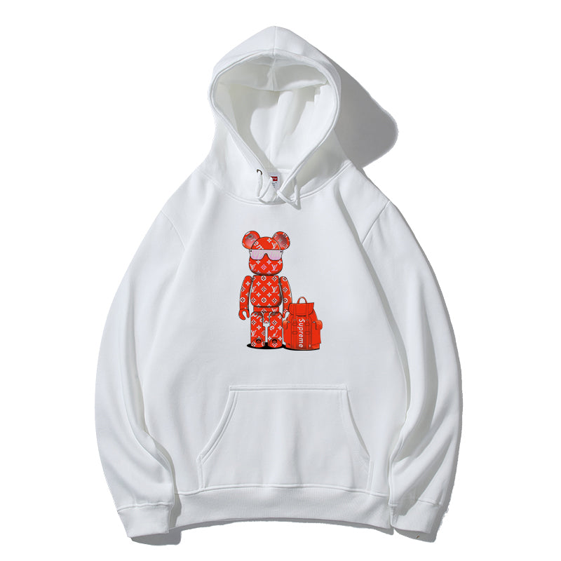 Supreme レッドベア グラフィックパーカー