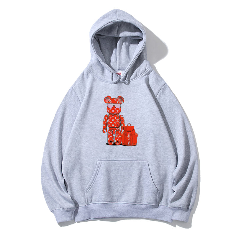 Supreme レッドベア グラフィックパーカー