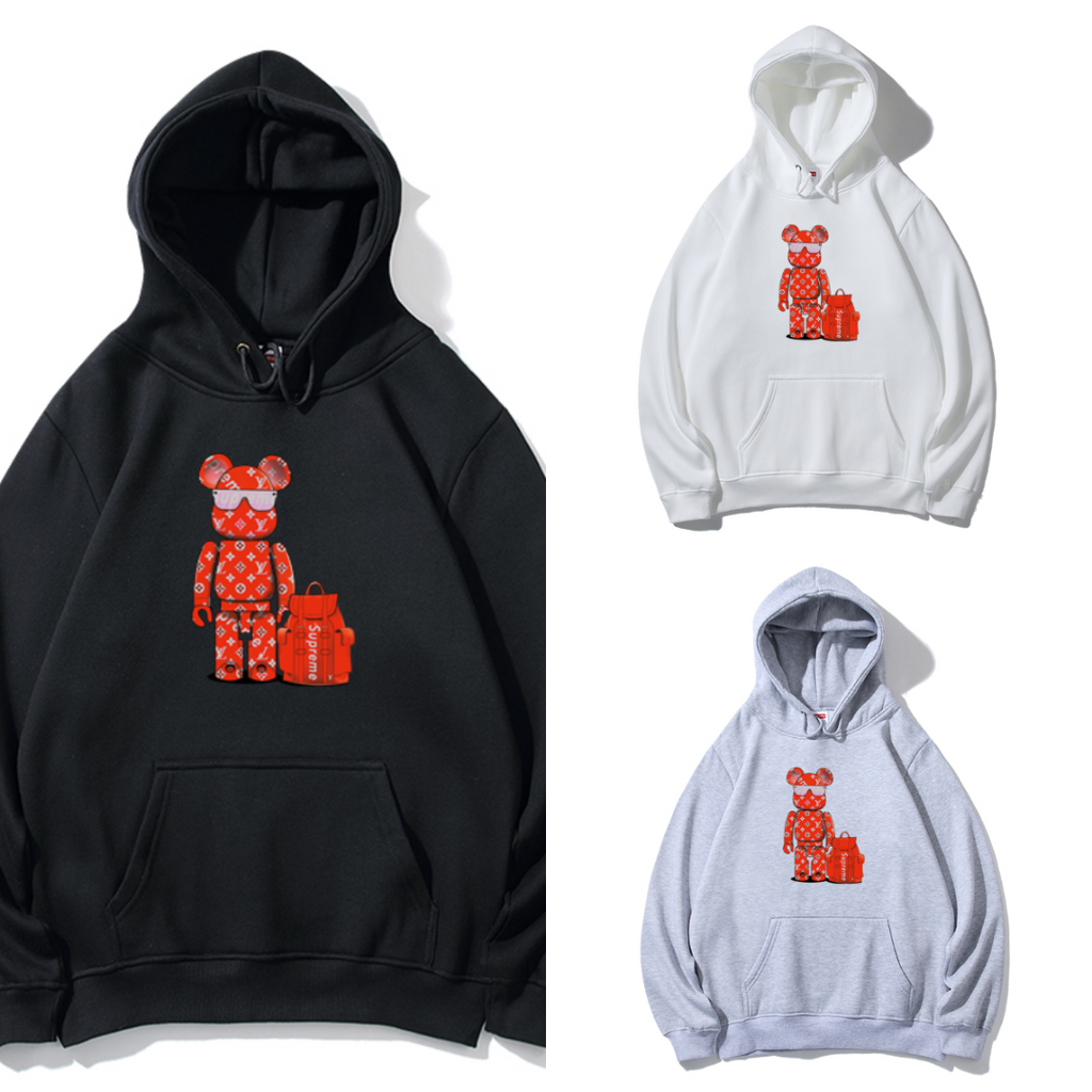 Supreme レッドベア グラフィックパーカー