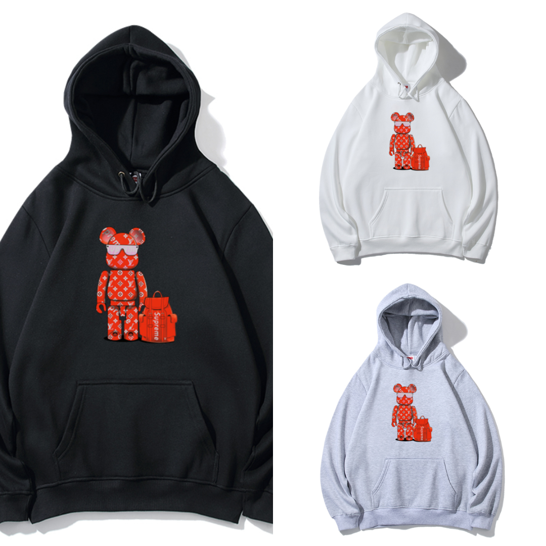 Supreme レッドベア グラフィックパーカー