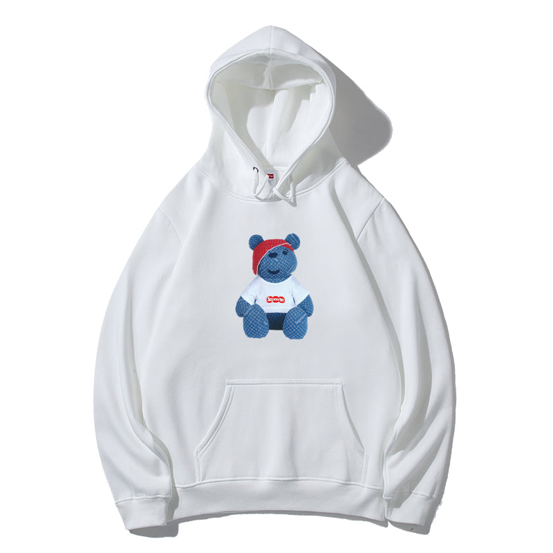 Supreme ブルーキャラクター プリントパーカー