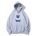 Supreme ブルーキャラクター プリントパーカー