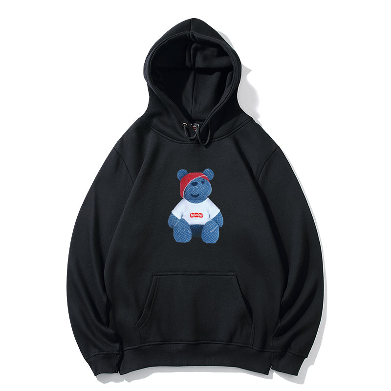 Supreme ブルーキャラクター プリントパーカー