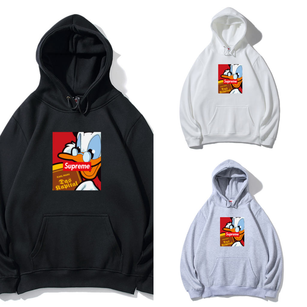 Supreme キャラクター スクエアプリントパーカー