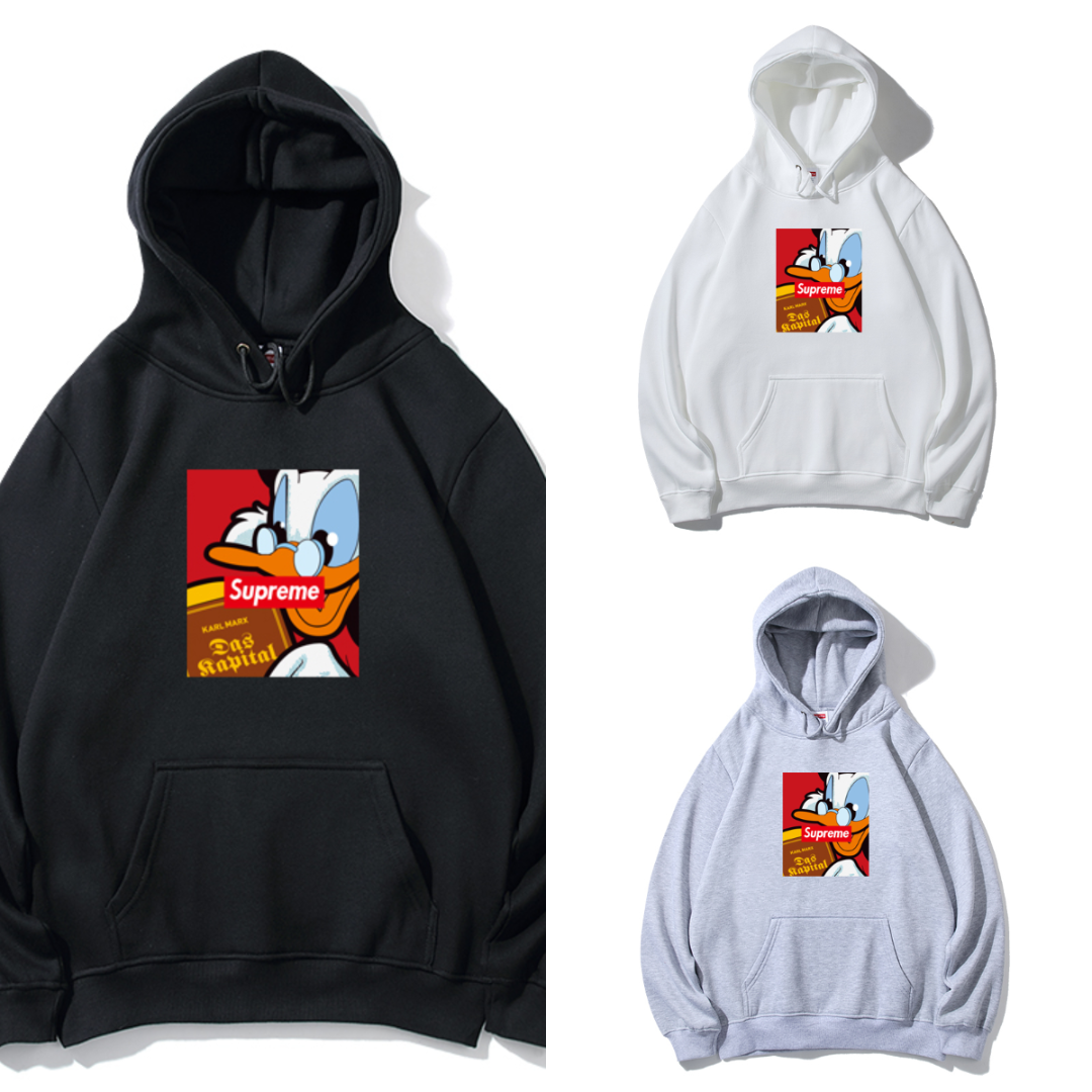 Supreme キャラクター スクエアプリントパーカー