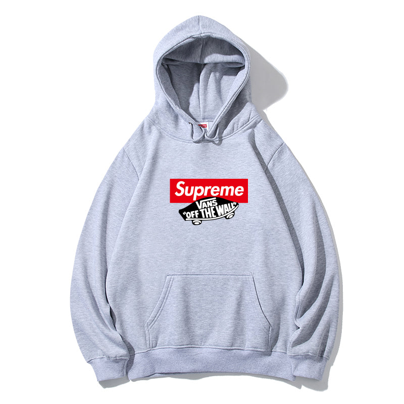 Supreme ボックスロゴ イラストプリントパーカー