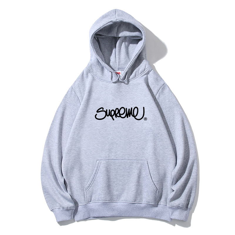 Supreme 手書き風ロゴ スウェットパーカー