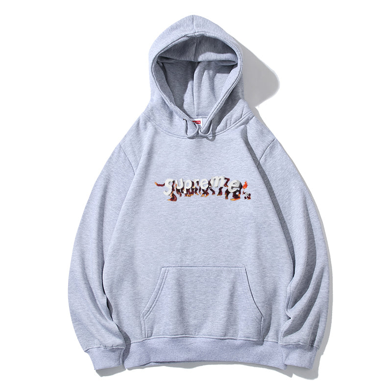 Supreme レタリングロゴ スウェットパーカー