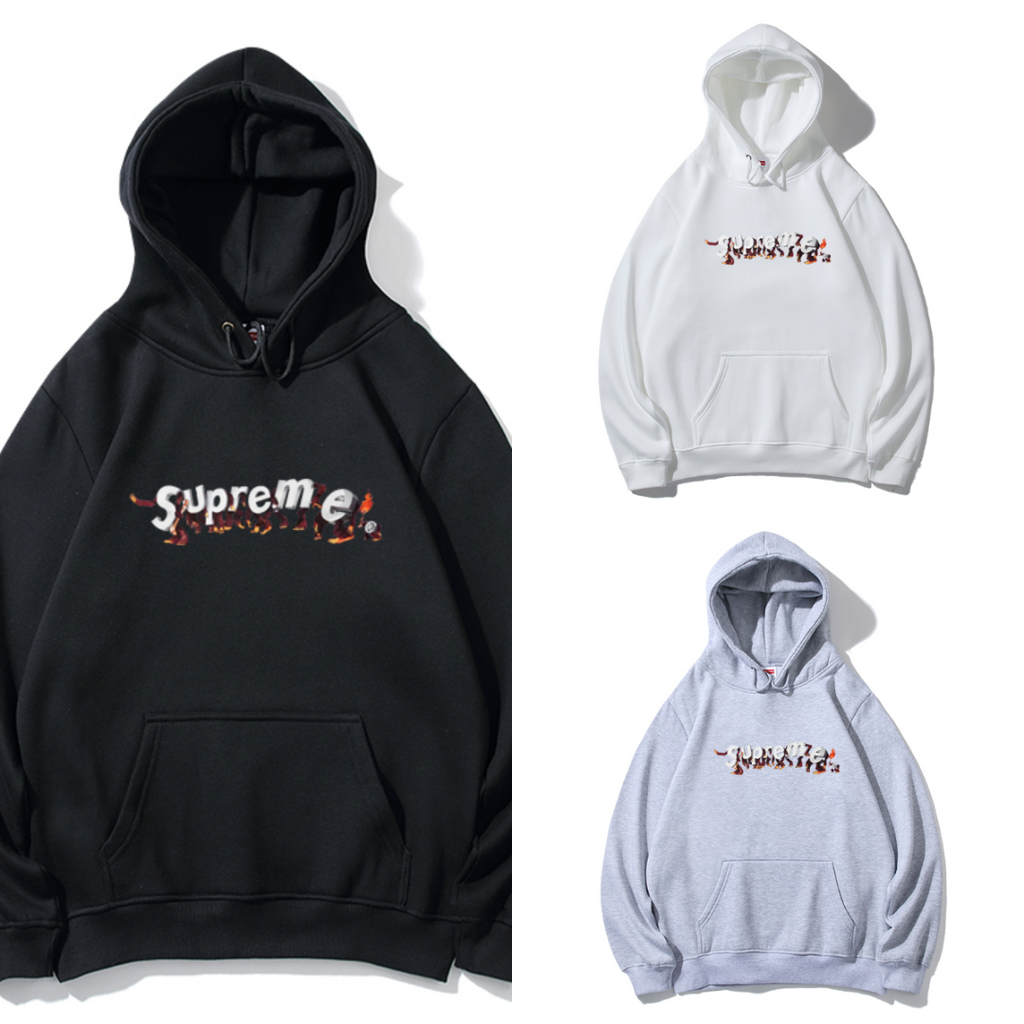 Supreme レタリングロゴ スウェットパーカー