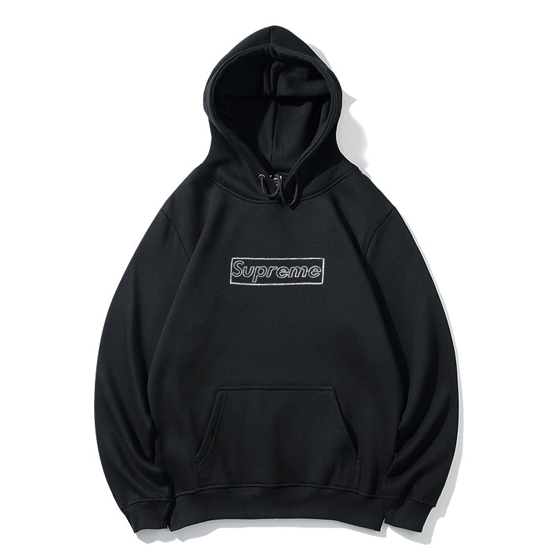 Supreme アウトライン ボックスロゴ スウェットパーカー