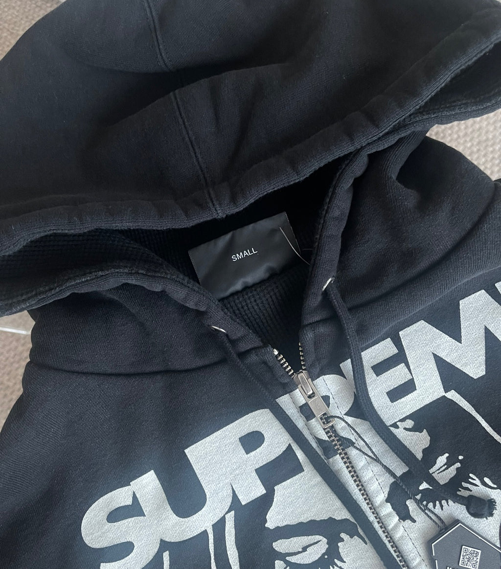 Supreme × HYSTERIC GLAMOUR サーマル裏地 ジップアップパーカー