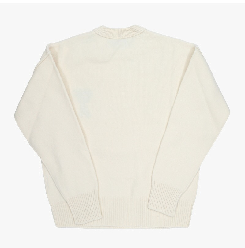 AMI PARIS De Coeur Crew Neck Sweater ハートロゴ ニット セーター