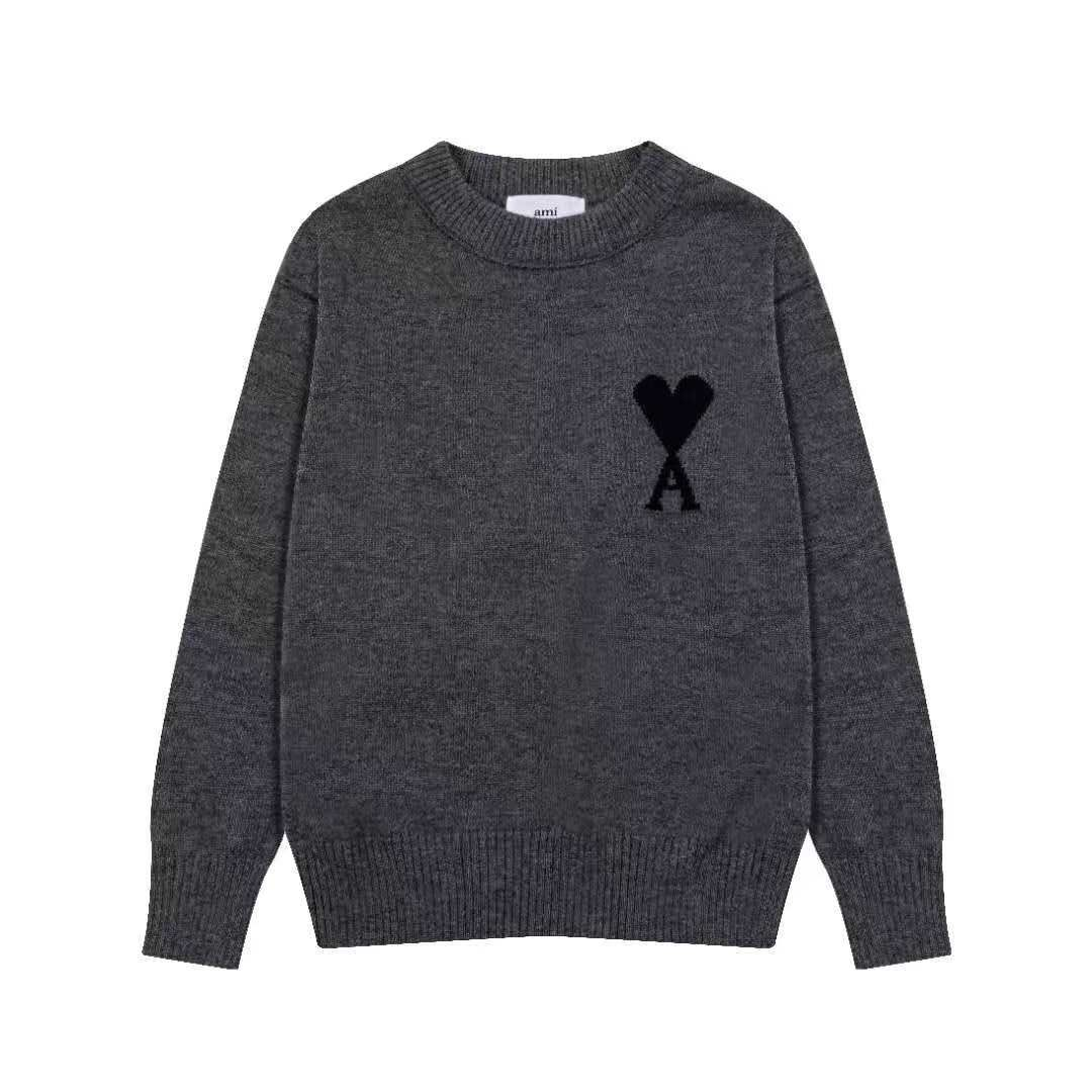 AMI PARIS De Coeur Crew Neck Sweater ハートロゴ ニット セーター